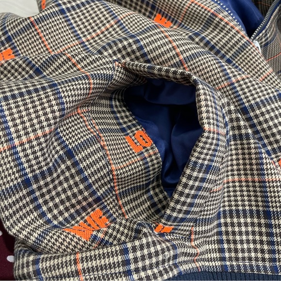 NWT Anthropologie Avec Les Filles Embroidered Love Bomber Jacket / Size XL - Picture 8 of 10